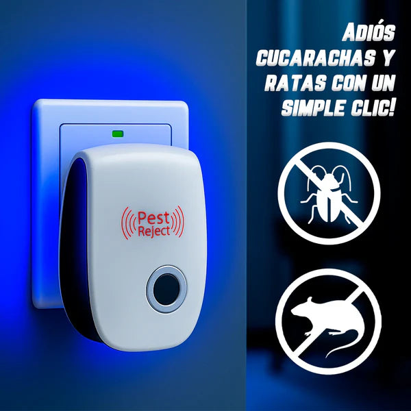 ¡Elimina Ratas, Cucarachas y Mosquitos SIN Veneno! 🛑 Pest Reject 200m² – Compra 1 y Llévate 2 HOY