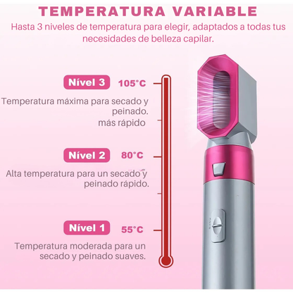 CEPILLO 5 EN 1 - LOOK PROFESIONAL EN CASA - OFERTA MEGA NAVIDEÑA