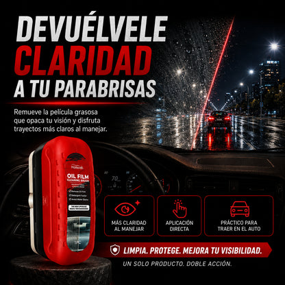 Limpiador de Parabrisas – Más claridad y efecto repelente | ¡Compra 1 y llévate 2!