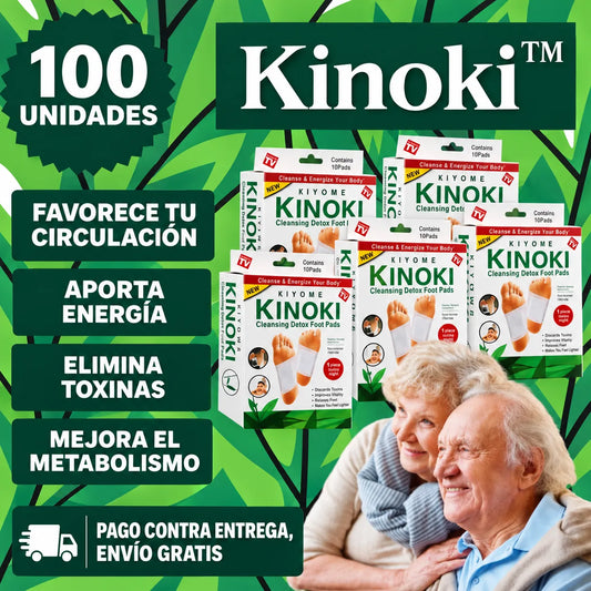 Kinoki™ ¡Desintoxica tu Cuerpo Mientras Duermes! Compre 10 y Llévate 50