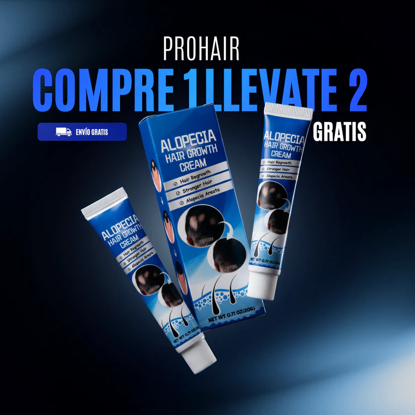 ProHair -  Crecimiento Capilar Natural - Compre 1 Llevate 2 GRATIS 🎁