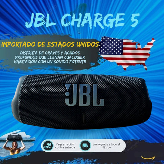 JBL CHARGE 5 - IMPORTADO DE ESTADOS UNIDOS
