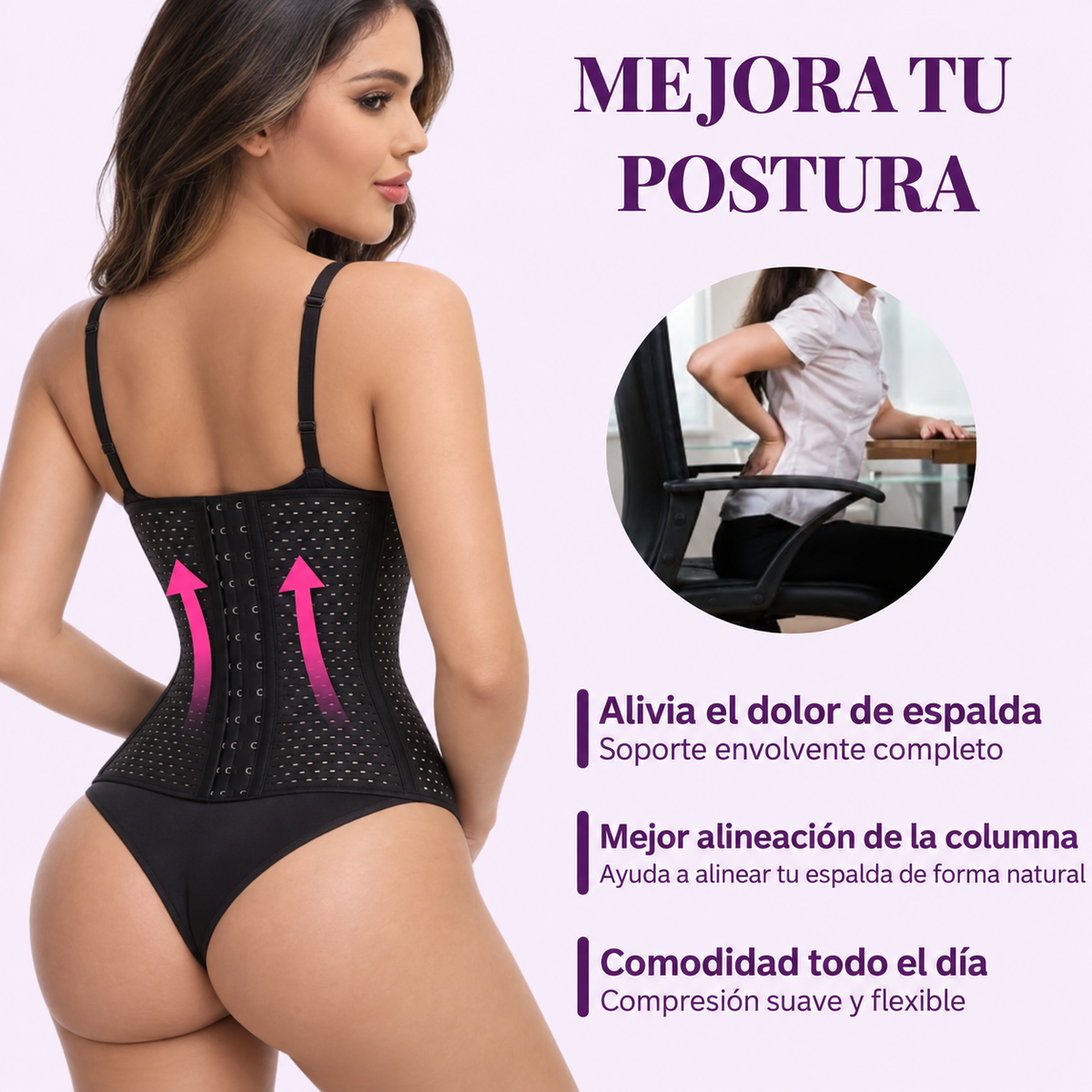 Faja Moldeadora FitShape - Cintura reductora
