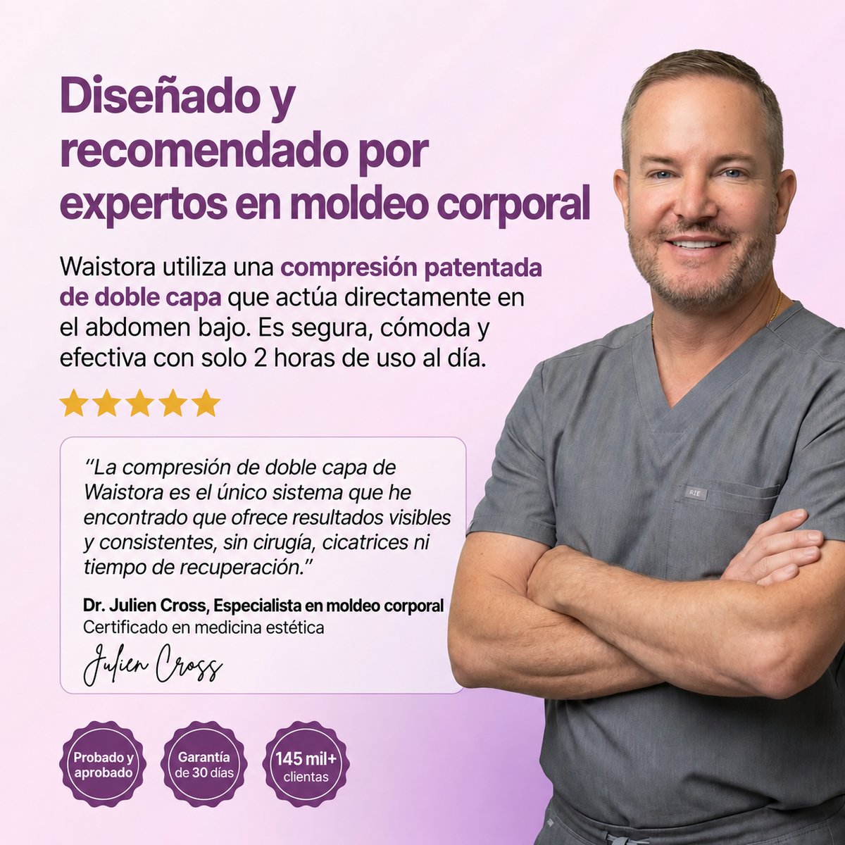 Faja Moldeadora FitShape - Cintura reductora