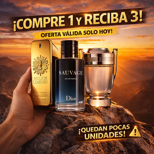 3 frascos de 100 ml - COMPRE 1 y LLÉVESE 3 - ÚLTIMAS UNIDADES EN STOCK