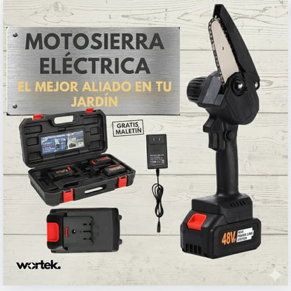 Motosierra Recargable Electrica