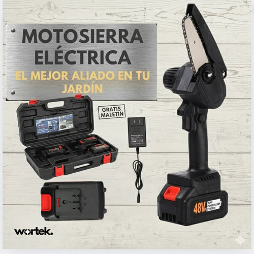 Motosierra Recargable Electrica