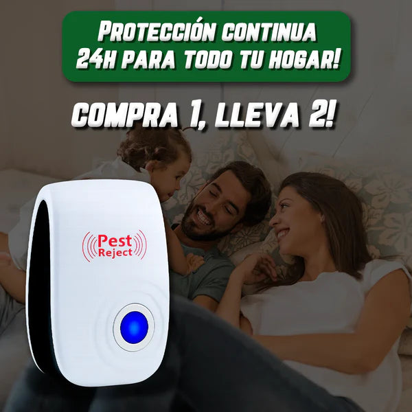 ¡Elimina Ratas, Cucarachas y Mosquitos SIN Veneno! 🛑 Pest Reject 200m² – Compra 1 y Llévate 2 HOY