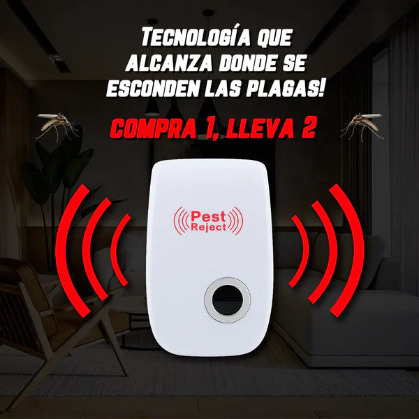 ¡Elimina Ratas, Cucarachas y Mosquitos SIN Veneno! 🛑 Pest Reject 200m² – Compra 1 y Llévate 2 HOY