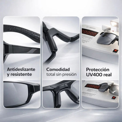 AutoShade™ | Lentes Fotocromáticas Pro para Máxima Visibilidad y Comodidad