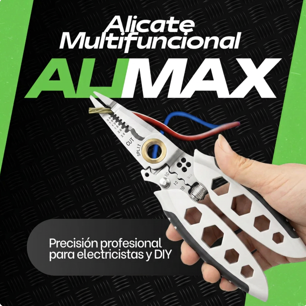 ALIMAX® — El Alicate Inteligente Hecho Para Resolver Todo