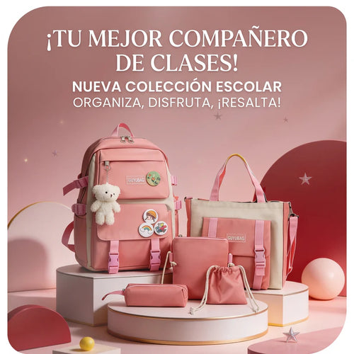 PackSchool® - Organiza Todo en un Solo Kit - Importado de Estados Unidos